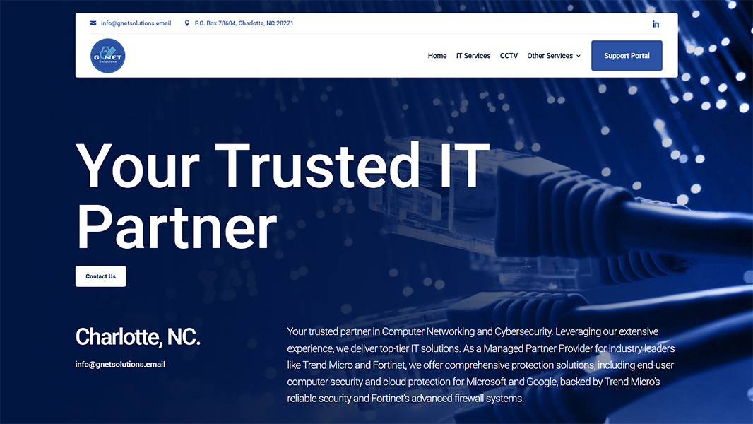 gnet - web design project